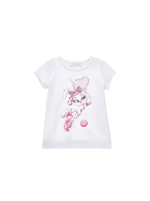 T-shirt, bambina, logata. MONNALISA | 19E615 50149997